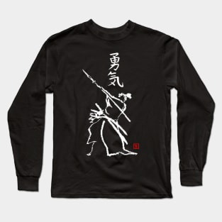 Isogai Courage Long Sleeve T-Shirt